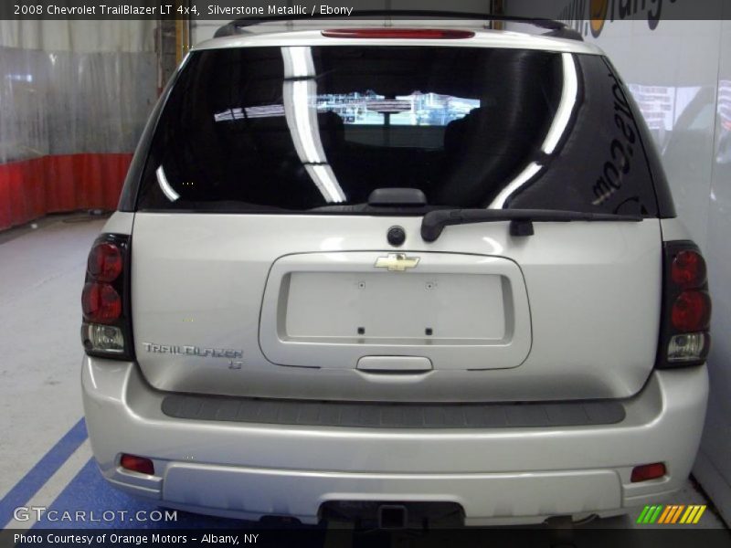 Silverstone Metallic / Ebony 2008 Chevrolet TrailBlazer LT 4x4