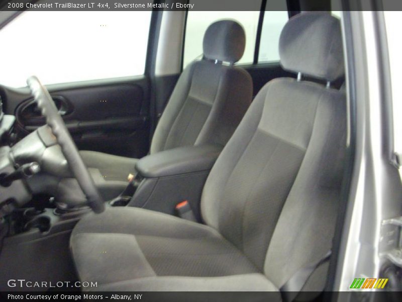 Silverstone Metallic / Ebony 2008 Chevrolet TrailBlazer LT 4x4