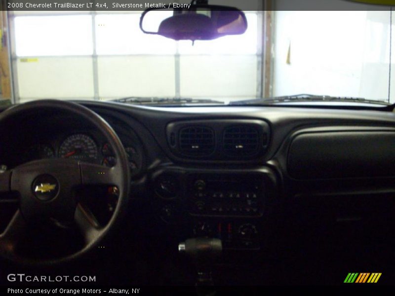 Silverstone Metallic / Ebony 2008 Chevrolet TrailBlazer LT 4x4