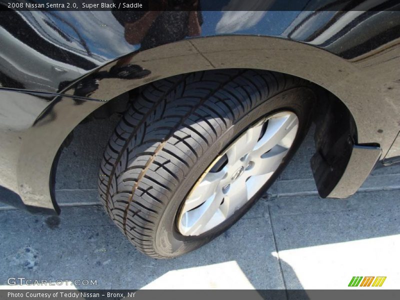 Super Black / Saddle 2008 Nissan Sentra 2.0