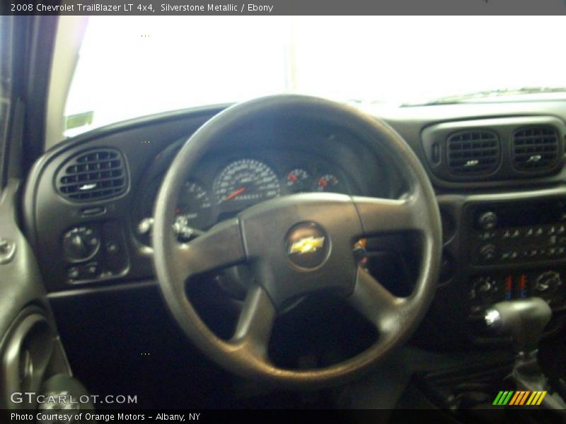 Silverstone Metallic / Ebony 2008 Chevrolet TrailBlazer LT 4x4