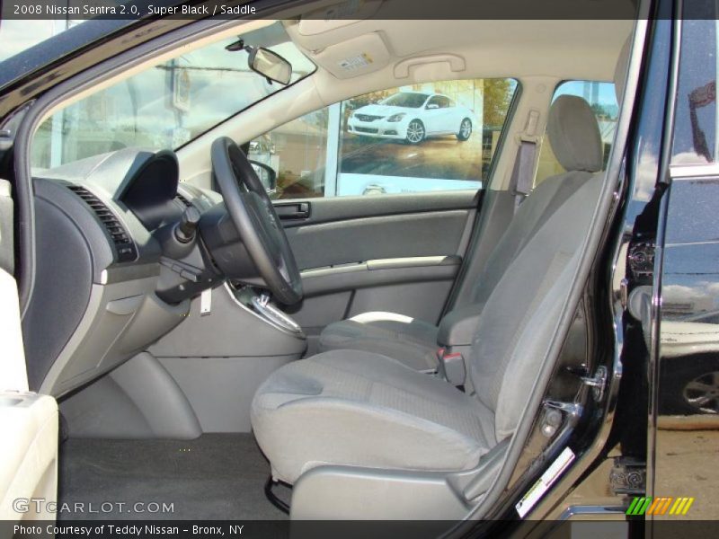 Super Black / Saddle 2008 Nissan Sentra 2.0