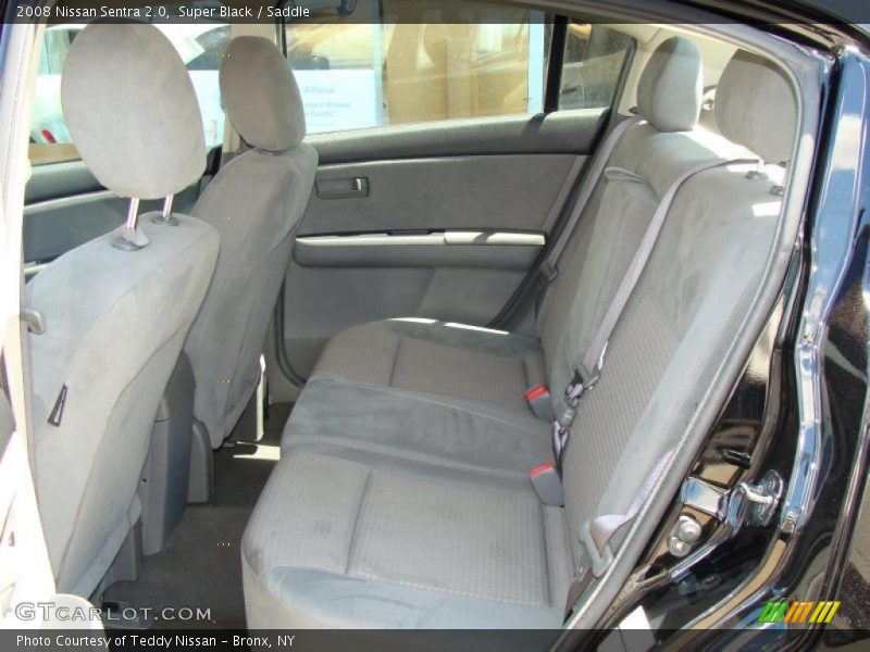 Super Black / Saddle 2008 Nissan Sentra 2.0