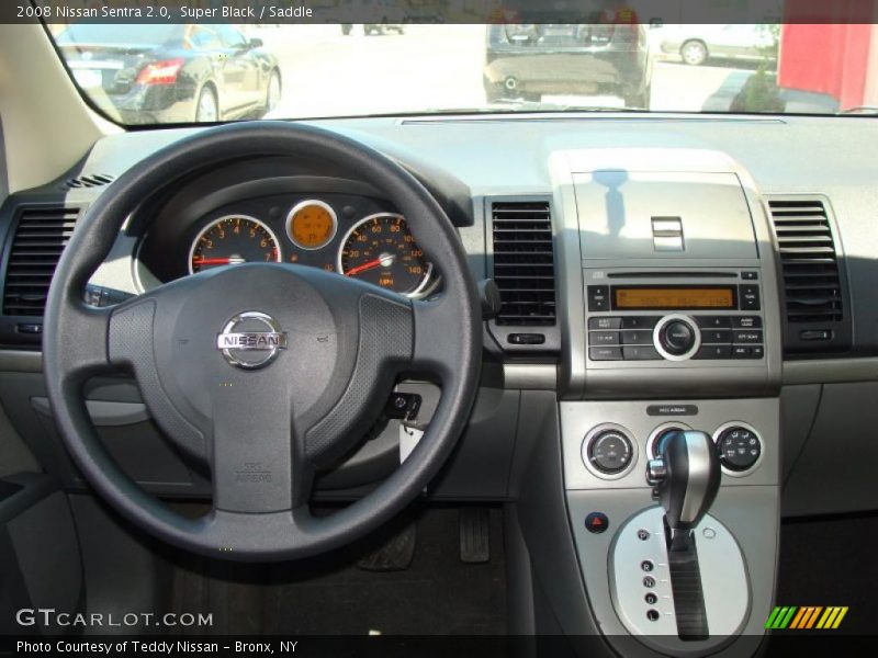 Super Black / Saddle 2008 Nissan Sentra 2.0