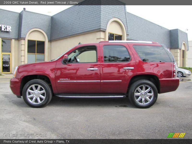 Red Jewel Tintcoat / Ebony 2009 GMC Yukon Denali