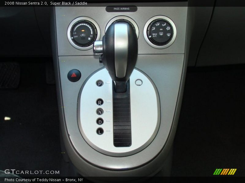Super Black / Saddle 2008 Nissan Sentra 2.0