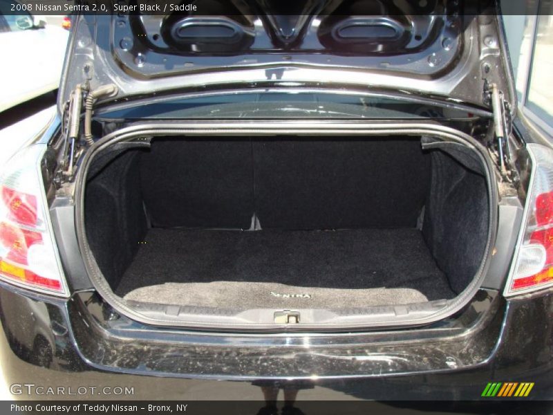 Super Black / Saddle 2008 Nissan Sentra 2.0