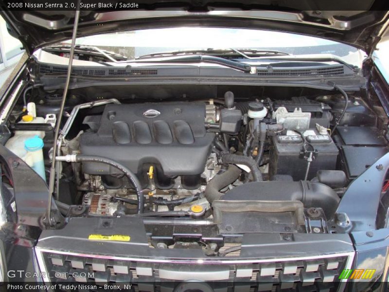 Super Black / Saddle 2008 Nissan Sentra 2.0