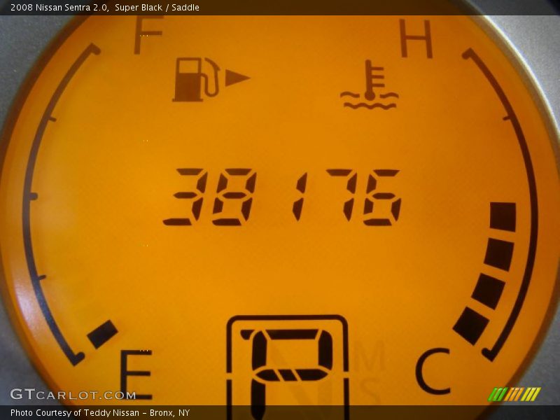 Super Black / Saddle 2008 Nissan Sentra 2.0