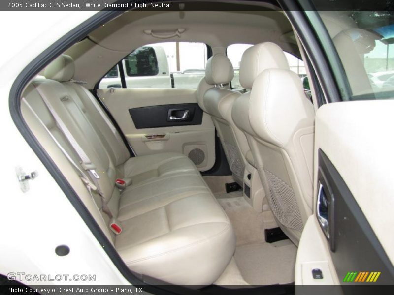 White Diamond / Light Neutral 2005 Cadillac CTS Sedan