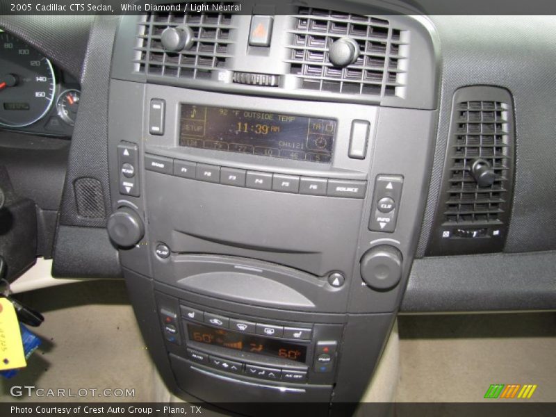 White Diamond / Light Neutral 2005 Cadillac CTS Sedan