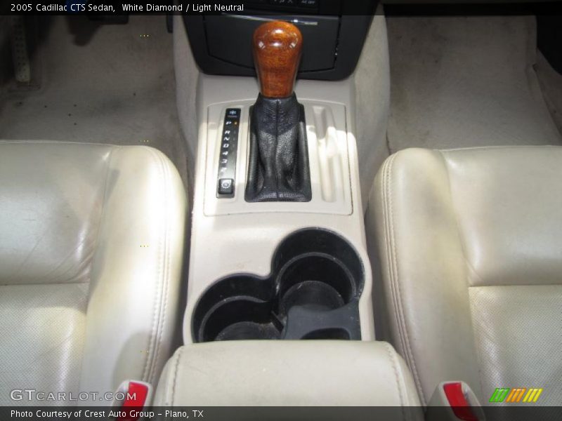 White Diamond / Light Neutral 2005 Cadillac CTS Sedan