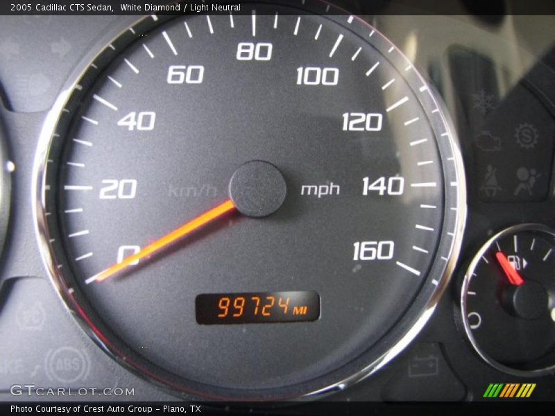 White Diamond / Light Neutral 2005 Cadillac CTS Sedan