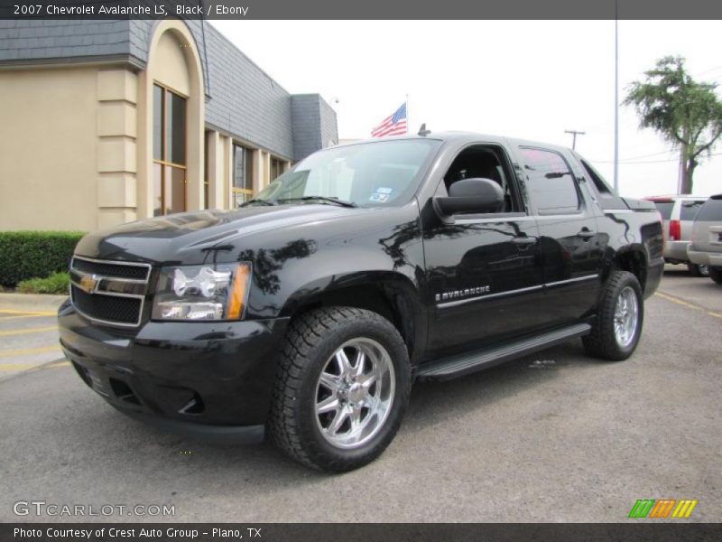 Black / Ebony 2007 Chevrolet Avalanche LS