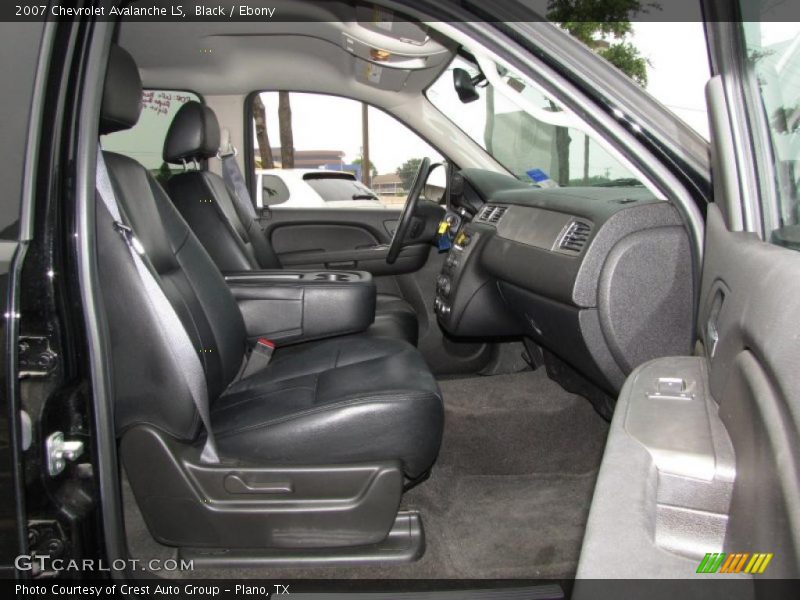 Black / Ebony 2007 Chevrolet Avalanche LS