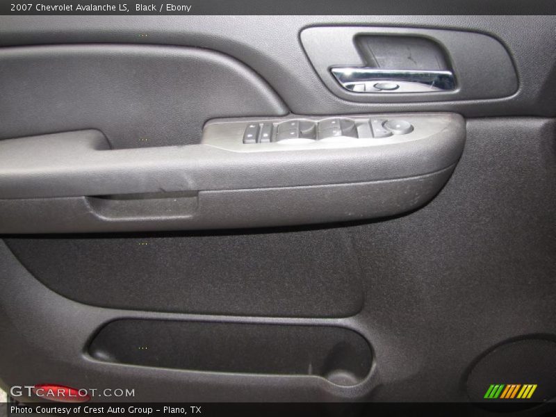 Black / Ebony 2007 Chevrolet Avalanche LS
