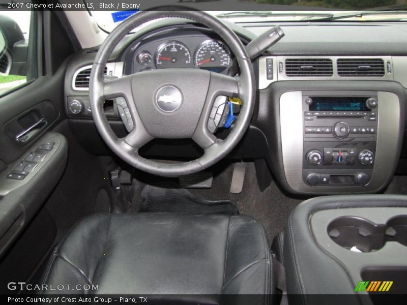 Black / Ebony 2007 Chevrolet Avalanche LS
