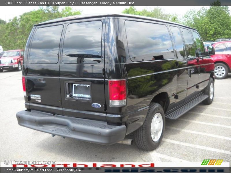 Black / Medium Flint 2008 Ford E Series Van E350 Super Duty XL Passenger