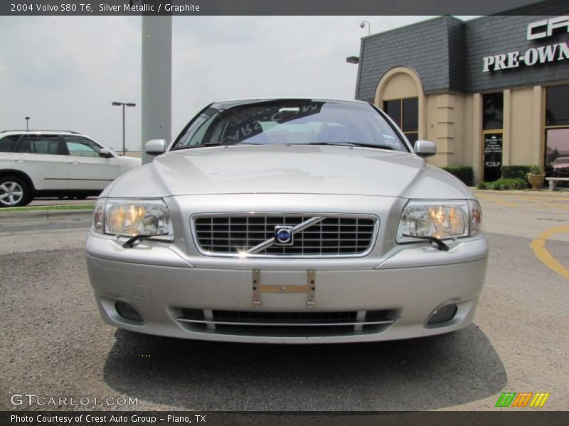 Silver Metallic / Graphite 2004 Volvo S80 T6