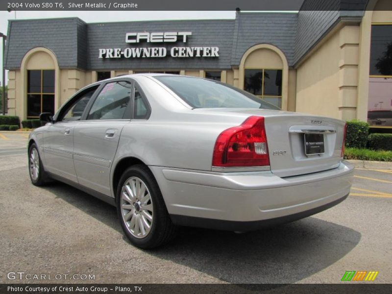 Silver Metallic / Graphite 2004 Volvo S80 T6
