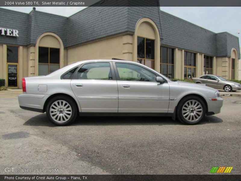 Silver Metallic / Graphite 2004 Volvo S80 T6