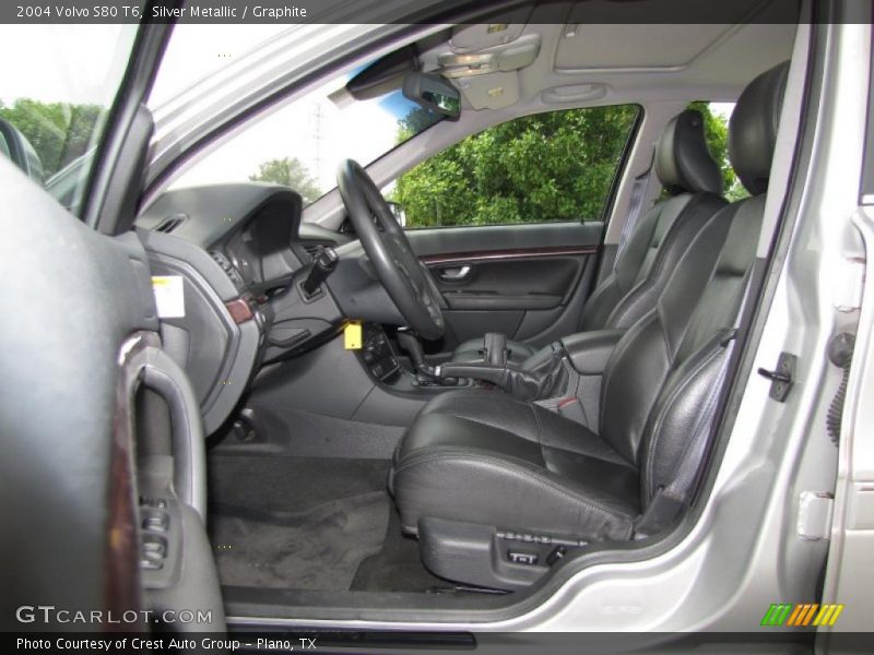 Silver Metallic / Graphite 2004 Volvo S80 T6