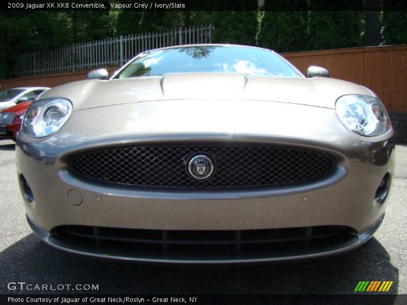 Vapour Grey / Ivory/Slate 2009 Jaguar XK XK8 Convertible