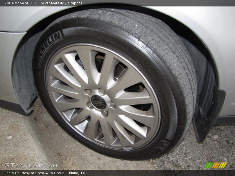 Silver Metallic / Graphite 2004 Volvo S80 T6