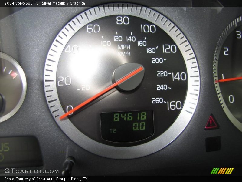 Silver Metallic / Graphite 2004 Volvo S80 T6