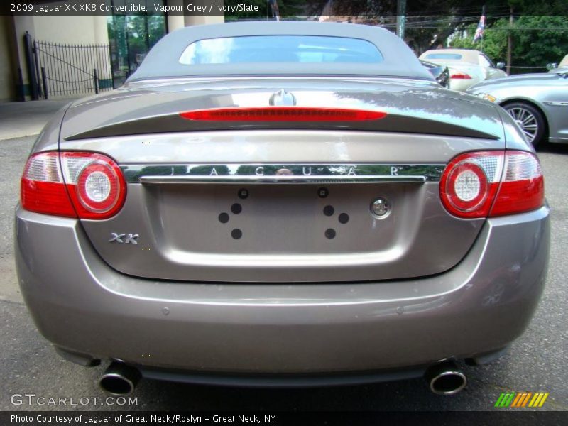 Vapour Grey / Ivory/Slate 2009 Jaguar XK XK8 Convertible