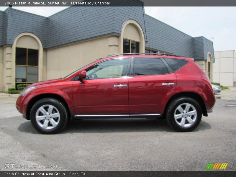 Sunset Red Pearl Metallic / Charcoal 2006 Nissan Murano SL