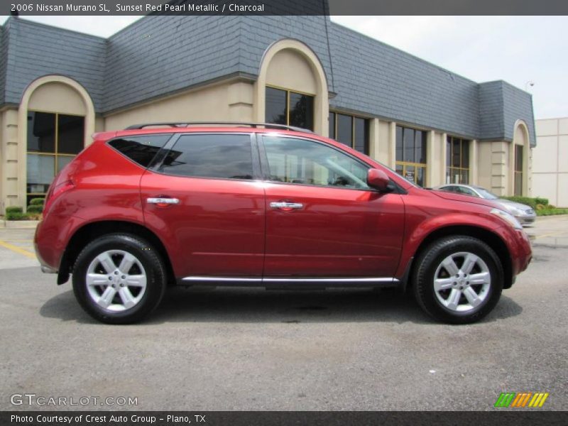 Sunset Red Pearl Metallic / Charcoal 2006 Nissan Murano SL