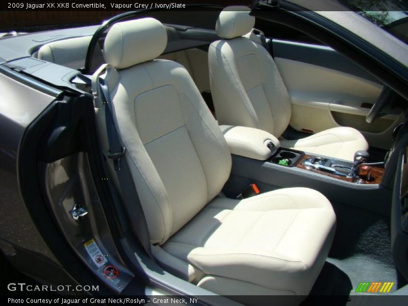 Vapour Grey / Ivory/Slate 2009 Jaguar XK XK8 Convertible