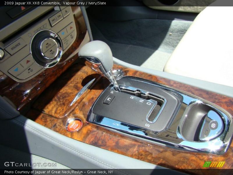 Vapour Grey / Ivory/Slate 2009 Jaguar XK XK8 Convertible