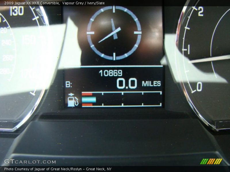 Vapour Grey / Ivory/Slate 2009 Jaguar XK XK8 Convertible