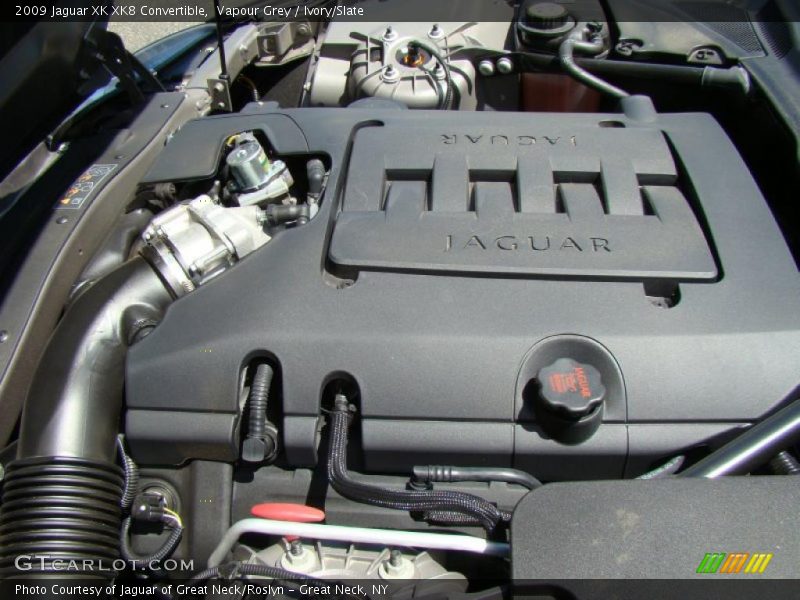 Vapour Grey / Ivory/Slate 2009 Jaguar XK XK8 Convertible