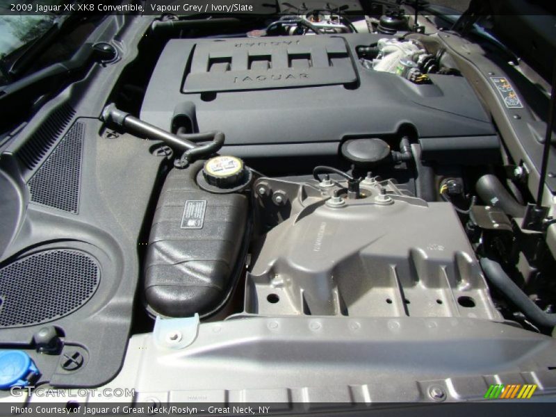 Vapour Grey / Ivory/Slate 2009 Jaguar XK XK8 Convertible
