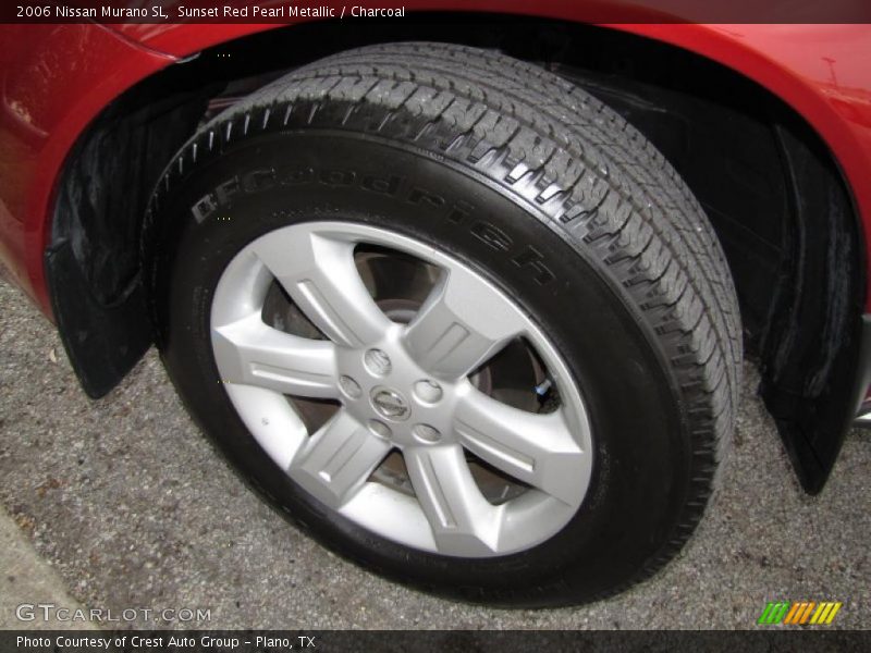 Sunset Red Pearl Metallic / Charcoal 2006 Nissan Murano SL