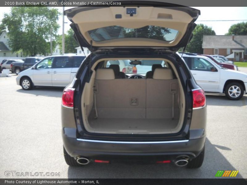 Cocoa Metallic / Cashmere/Cocoa 2010 Buick Enclave CXL AWD