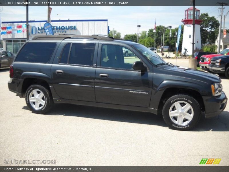 Dark Gray Metallic / Dark Pewter 2003 Chevrolet TrailBlazer EXT LT 4x4