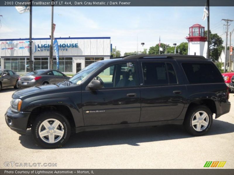 Dark Gray Metallic / Dark Pewter 2003 Chevrolet TrailBlazer EXT LT 4x4