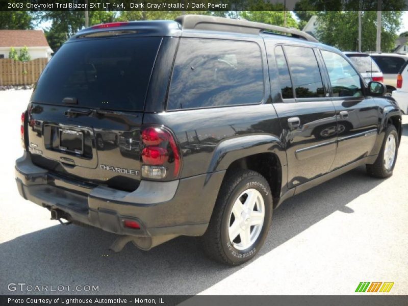 Dark Gray Metallic / Dark Pewter 2003 Chevrolet TrailBlazer EXT LT 4x4