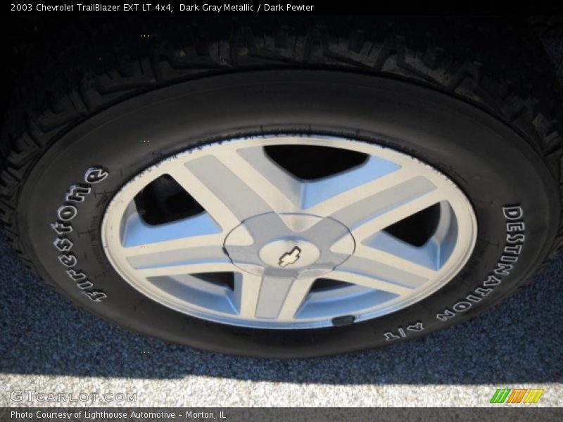 Dark Gray Metallic / Dark Pewter 2003 Chevrolet TrailBlazer EXT LT 4x4