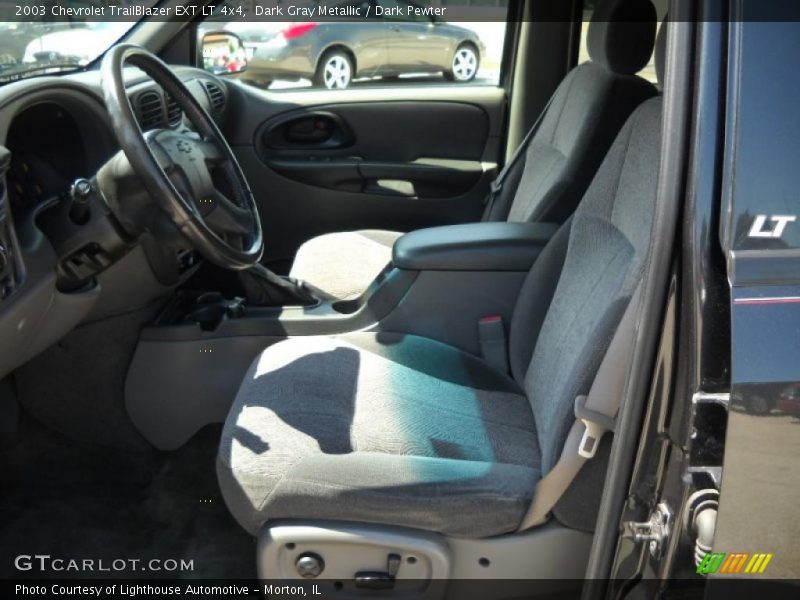 Dark Gray Metallic / Dark Pewter 2003 Chevrolet TrailBlazer EXT LT 4x4