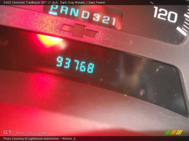 Dark Gray Metallic / Dark Pewter 2003 Chevrolet TrailBlazer EXT LT 4x4