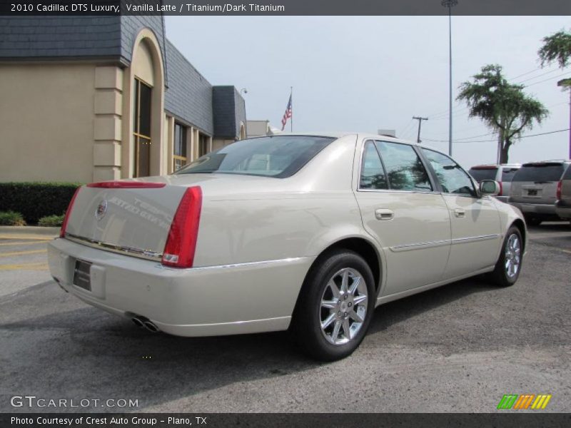 Vanilla Latte / Titanium/Dark Titanium 2010 Cadillac DTS Luxury