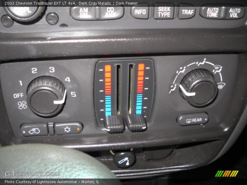 Dark Gray Metallic / Dark Pewter 2003 Chevrolet TrailBlazer EXT LT 4x4