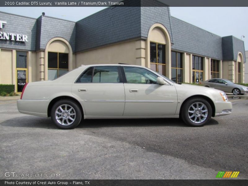 Vanilla Latte / Titanium/Dark Titanium 2010 Cadillac DTS Luxury