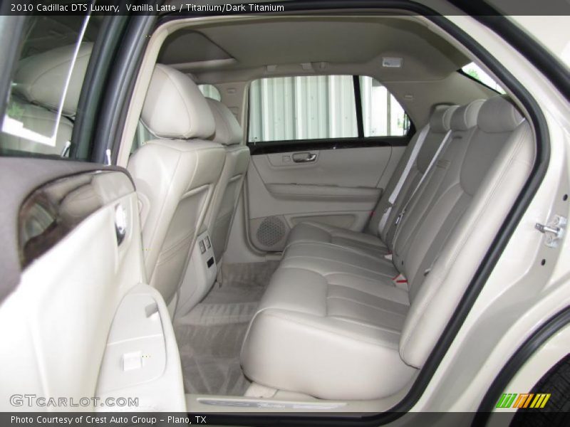 Vanilla Latte / Titanium/Dark Titanium 2010 Cadillac DTS Luxury