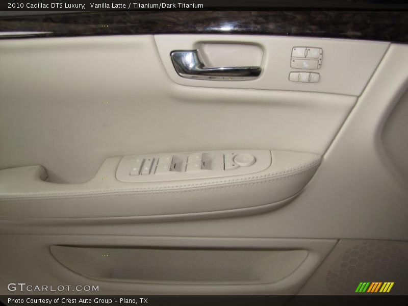 Vanilla Latte / Titanium/Dark Titanium 2010 Cadillac DTS Luxury